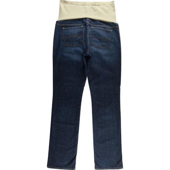Lucky Brand Straight Jeans Maternity Women's 29 Stretch Pull On B671 - Picture 2 of 7